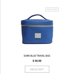 BNIB Jeffree Star Cosmetics Dark Blue Travel Bag
